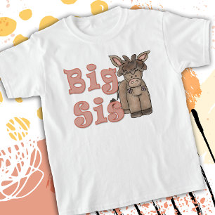 T-shirt Gros Sis Cute Donkey Burids