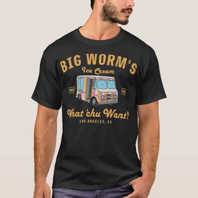 T-shirt Gros vers crème glacée Ce que Chu veut Premium (Devant)
