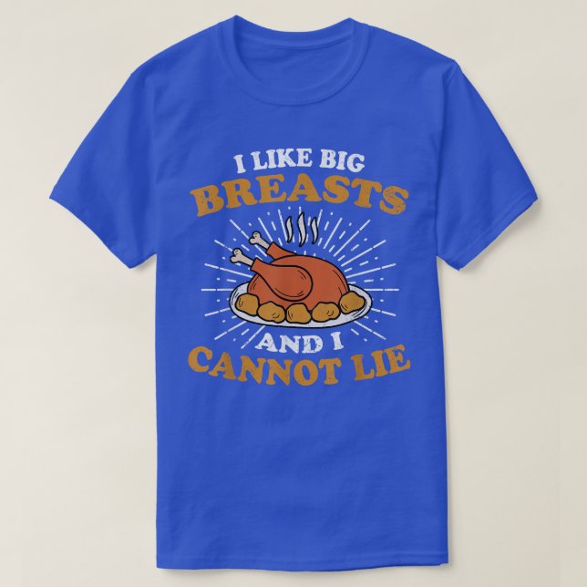 T-shirt Grosse dinde Repas de Repas Fête de plaisanterie H (Design devant)
