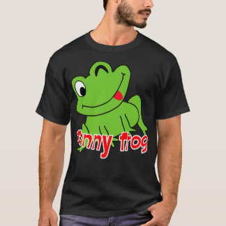 T-shirt Grosse grenouille coutume Corned Funny Frog