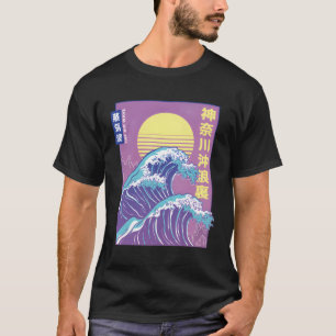 T-shirt Grosse vague Anime Ga Otaku Japonais Vaporwave