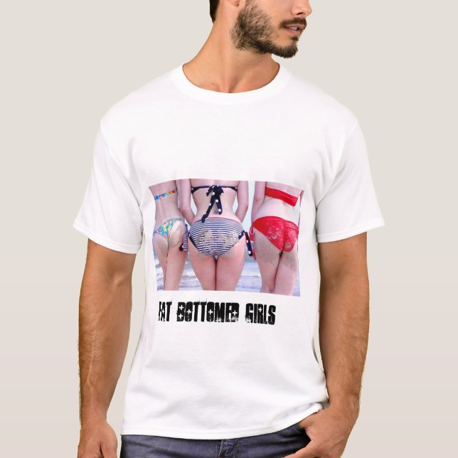T-shirt grosses filles basées (Devant)