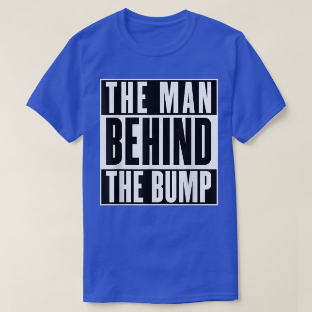 T-shirt Grossesse amusante enceinte s'attendant à papa pèr (Design devant)