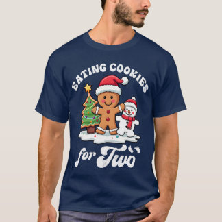 T-shirt Grossesse de vacances Pregnancy Manger Cookies pou
