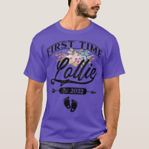 T-shirt Grossesse Faire-part première fois lollie Est