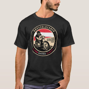 T-shirt Grossglockner   Autriche   Motorcycle
