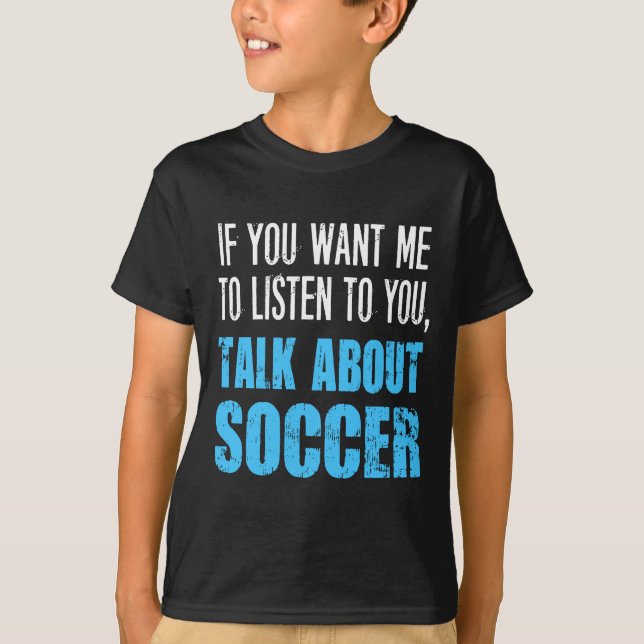 T-shirt grossier du football (Devant)
