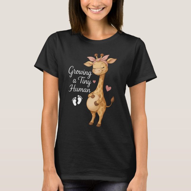 T-shirt Grossissement de minuscules mères de faire-part de (Devant)