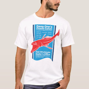 T-shirt Grossiste de poisson d’eau profonde le plus fin de