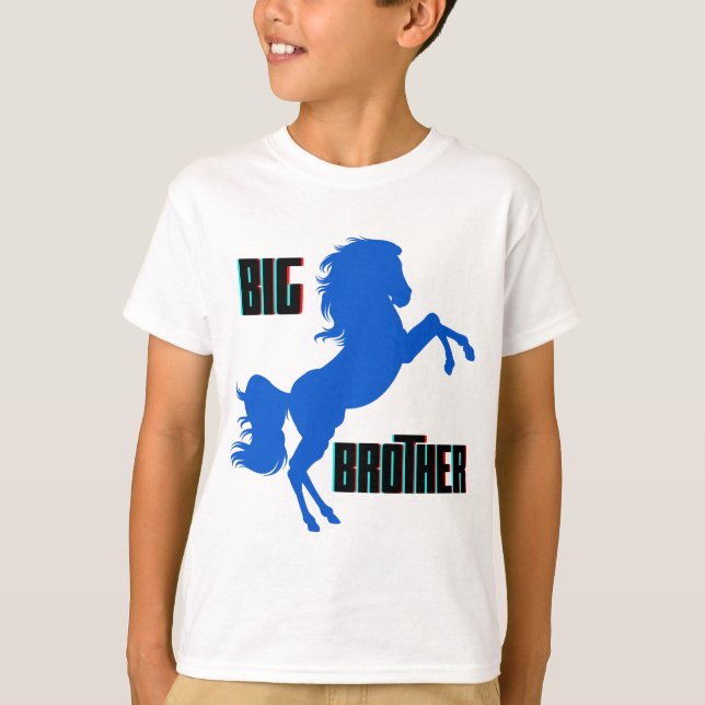 T-shirt Grother Horse Rearing (Devant)