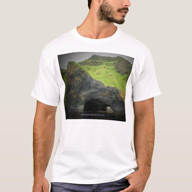 T-shirt Grotte de la mer de Basalt (Devant)