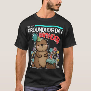 T-shirt Groundhog 2023 Anniversaire drôle