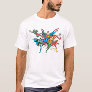T-shirt Groupe 4 de la Justice League of America
