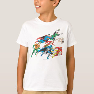 T-shirt Groupe 5 de la Justice League of America