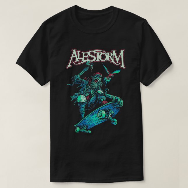 T-shirt Groupe Alestorm (Design devant)