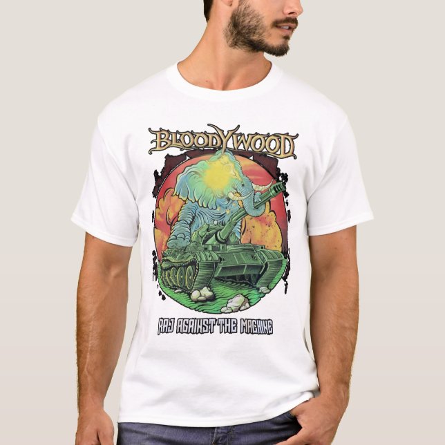 T-shirt Groupe Art de Bois de sang (Devant)