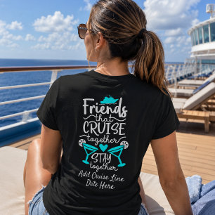 T-shirt Groupe d'amis de l'événement personnalisé qui font