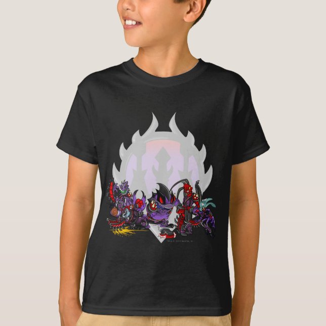 T-shirt Groupe de citadelle de Darigan d'équipe (Devant)