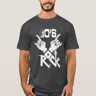 T-shirt Groupe de concert rock 80S rétro