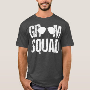 T-shirt Groupe de garçons d'honneur correspondant à la fêt