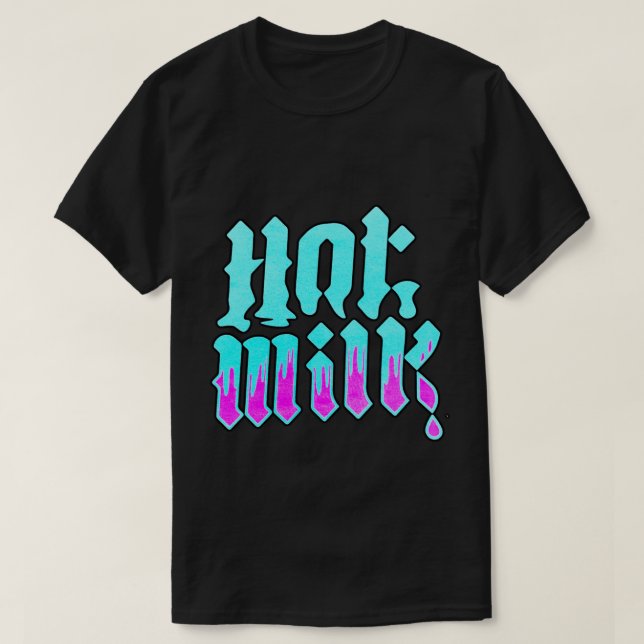 T-shirt groupe de lait chaud Genre AlternativeIndie, Rock  (Design devant)