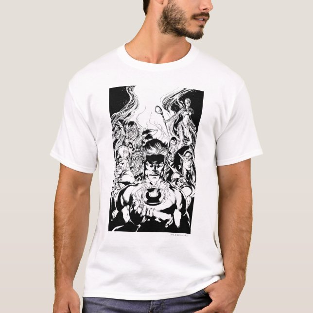 T-shirt Groupe de Lanternes abattus (Devant)