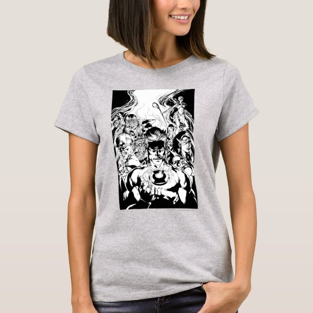 T-shirt Groupe de Lanternes abattus (Devant)