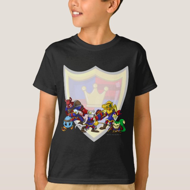 T-shirt Groupe de Meridell d'équipe (Devant)