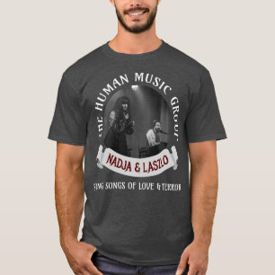 T-shirt Groupe de musique humaine Nadja Laszlo dans les om