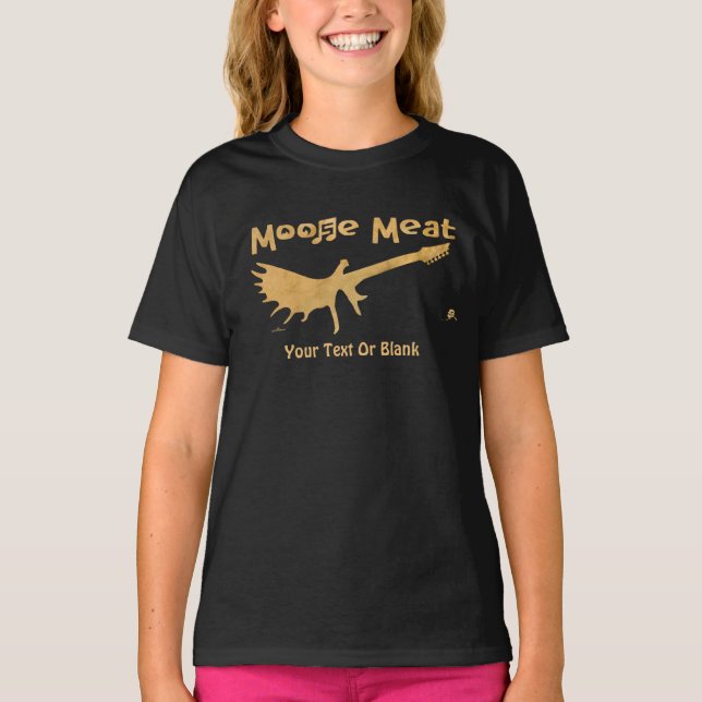 T-shirt Groupe de rock Moose Meat (Devant)