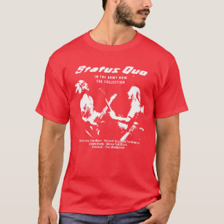 T-shirt groupe de rock status quo famille