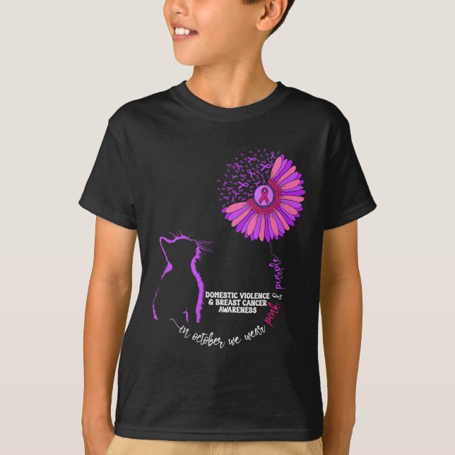 T-shirt Groupe De Sensibilisation À La Violence Domestique (Devant)