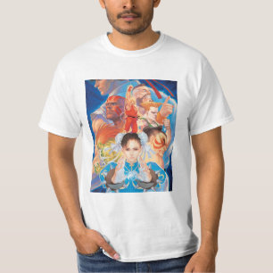 T-shirt Groupe de Street Fighter 2 Chun-Li