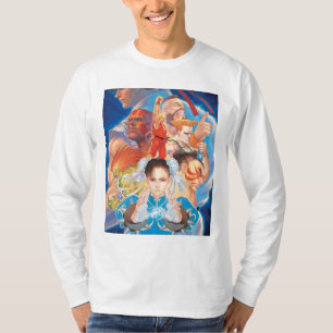 T-shirt Groupe de Street Fighter 2 Chun-Li