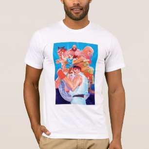 T-shirt Groupe de Street Fighter 2 Ryu