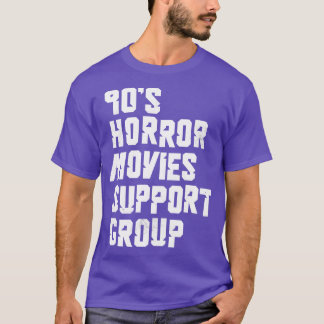 T-shirt Groupe de support Horror des années 90