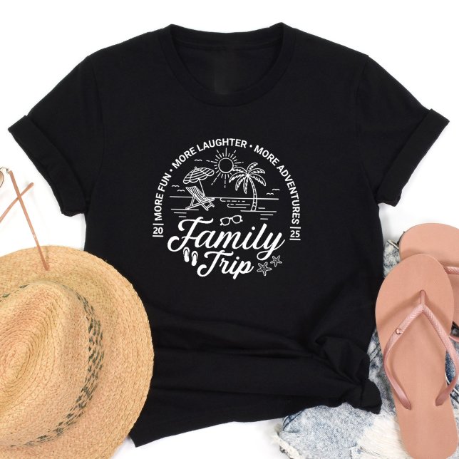 T-shirt Groupe de voyage familial personnalisé Vacances pl (Créateur téléchargé)