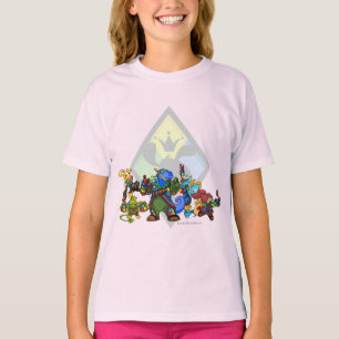T-shirt Groupe d'île de Roo d'équipe