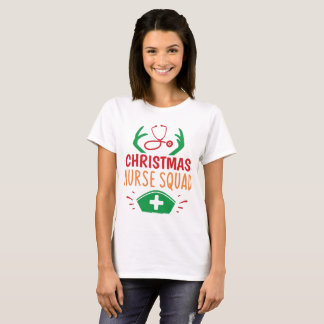 T-shirt Groupe d'infirmières de Noël