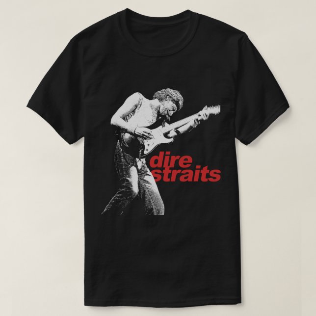 T-shirt Groupe Dire Straits essentiels (Design devant)