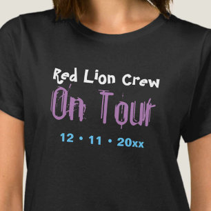 T-shirt Groupe en tournée