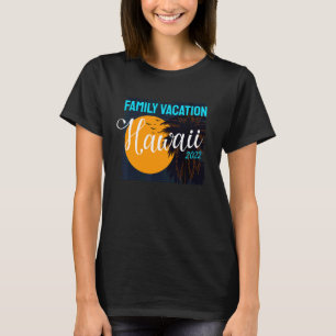 T-shirt Groupe Famille Aloha Famille Vacances Hawaii Hawai