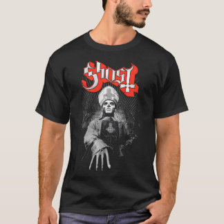 T-Shirt Groupe Ghost - Conception Papa Emeritus -
