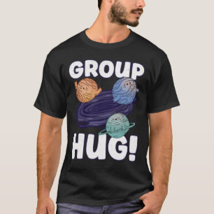T-shirt Groupe Hug ! - Astronomie spatiale à trou noir