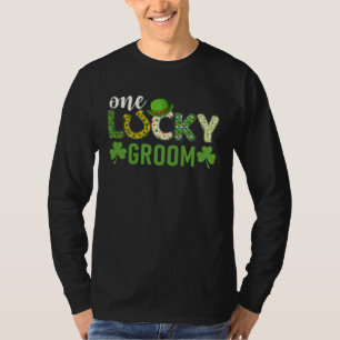 T-shirt Groupe irlandais correspondant à un marié chanceux
