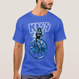 T-shirt Groupe Kiss Spaceman