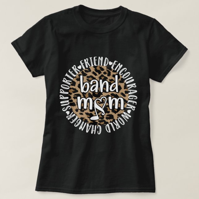 T-shirt Groupe Maman Marching Band Mama Marching Band Moth (Design devant)