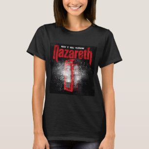 T-shirt Groupe Nazareth Rock Écosse Hard Formé À Dunferm