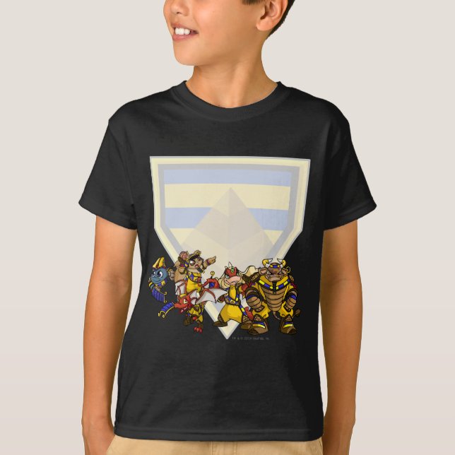 T-shirt Groupe perdu de désert d'équipe (Devant)