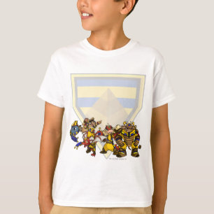 T-shirt Groupe perdu de désert d'équipe